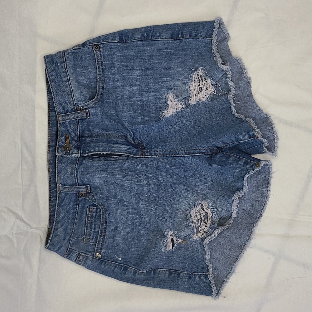 Blackheart high waisted denim shorts. Size 1